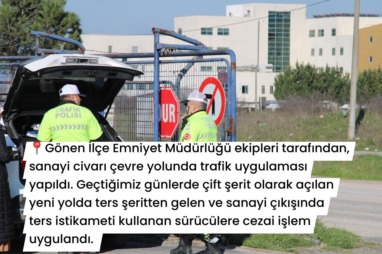 İlçe Emniyet Müdürlüğü ekipleri tarafından uygulamalar devam ediyor.