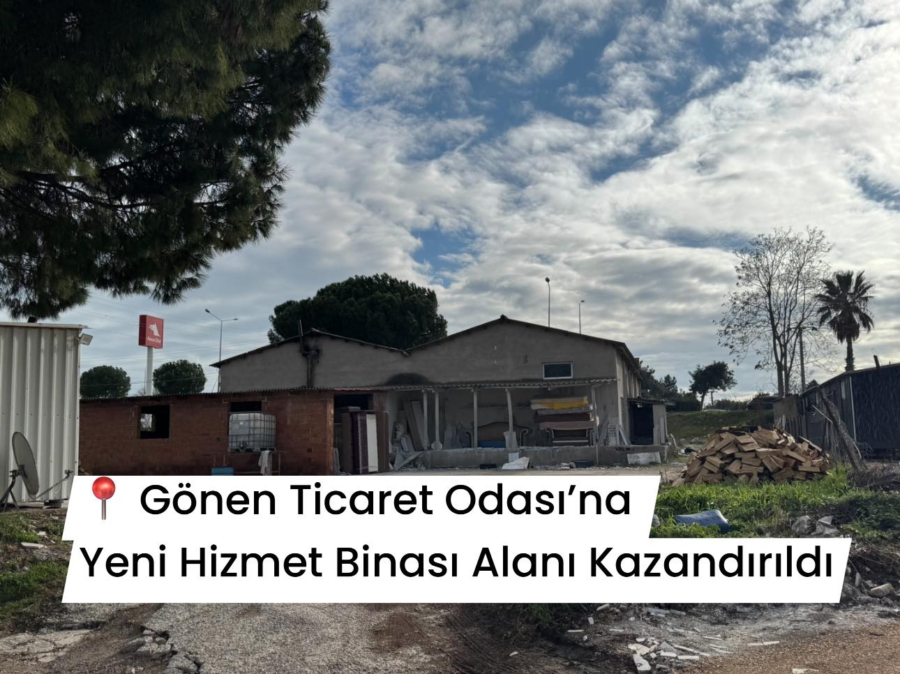 📍 Gönen Ticaret Odası’na Yeni Hizmet Binası Alanı Kazandırıldı