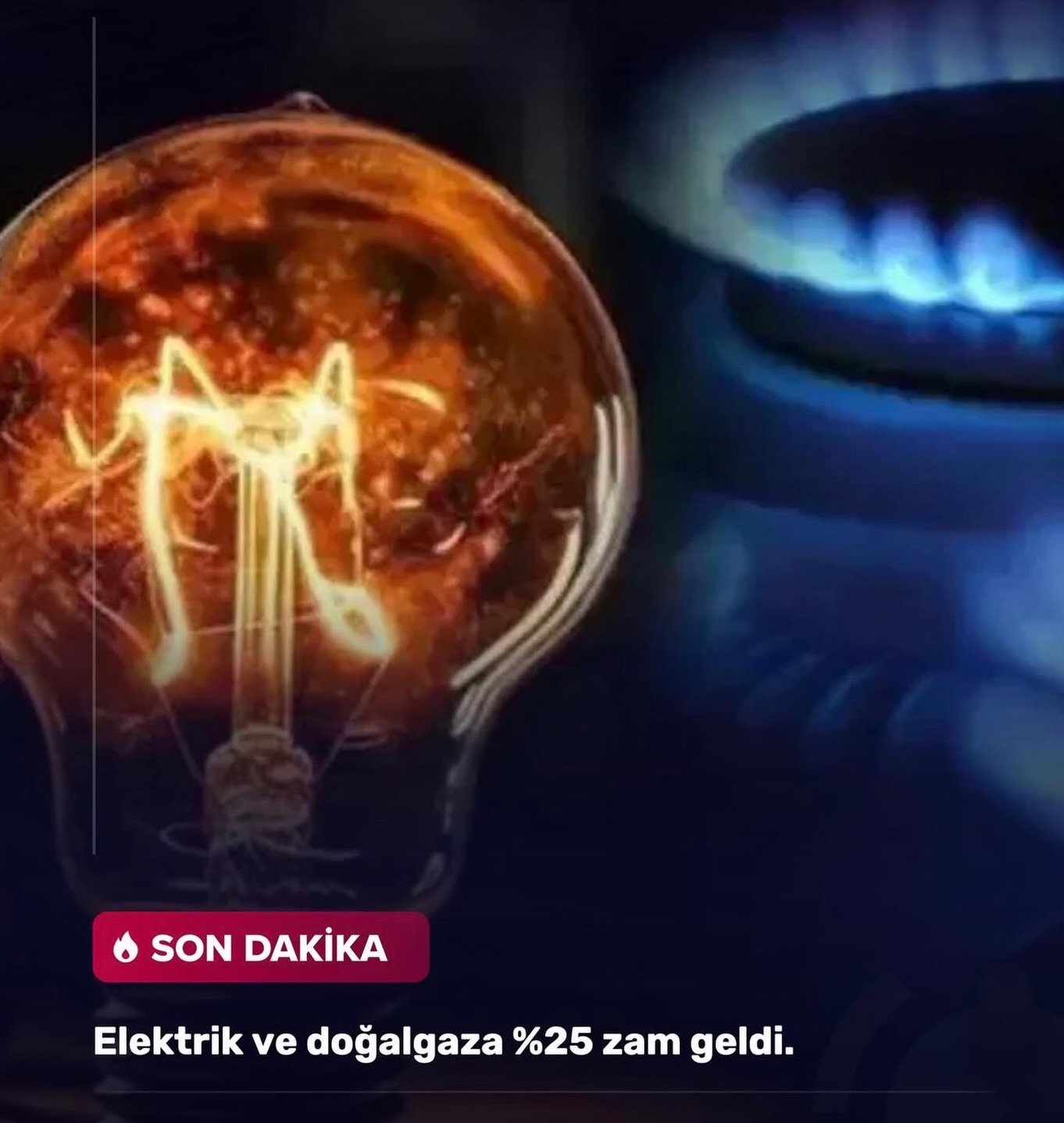 Enerji Piyasası Düzenleme Kurulu (EPDK) elektrik ve doğalgaza %25 zam yapıldığını duyurdu.