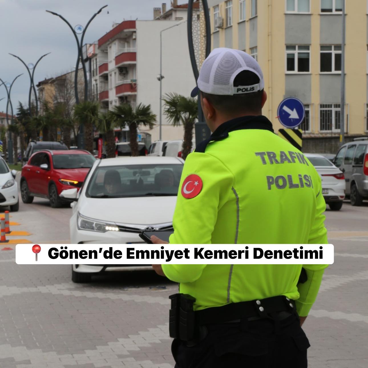 Gönen’de Emniyet Kemeri Denetimi
