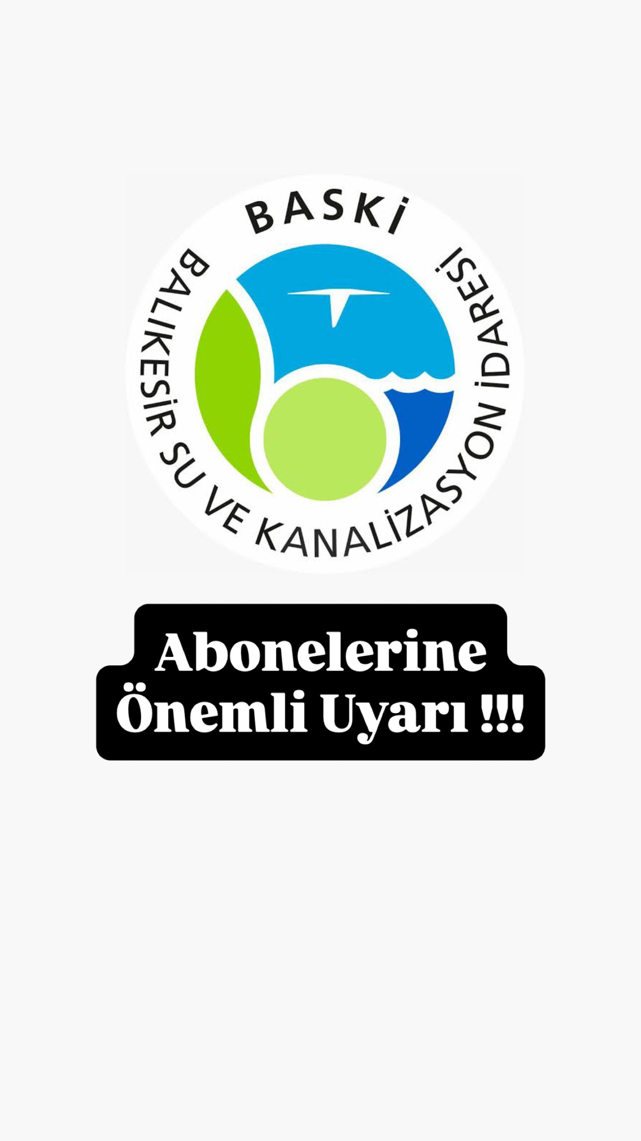 📍Baski’den Gönen’de Vatandaşlara Önemli Uyarı ⚠️