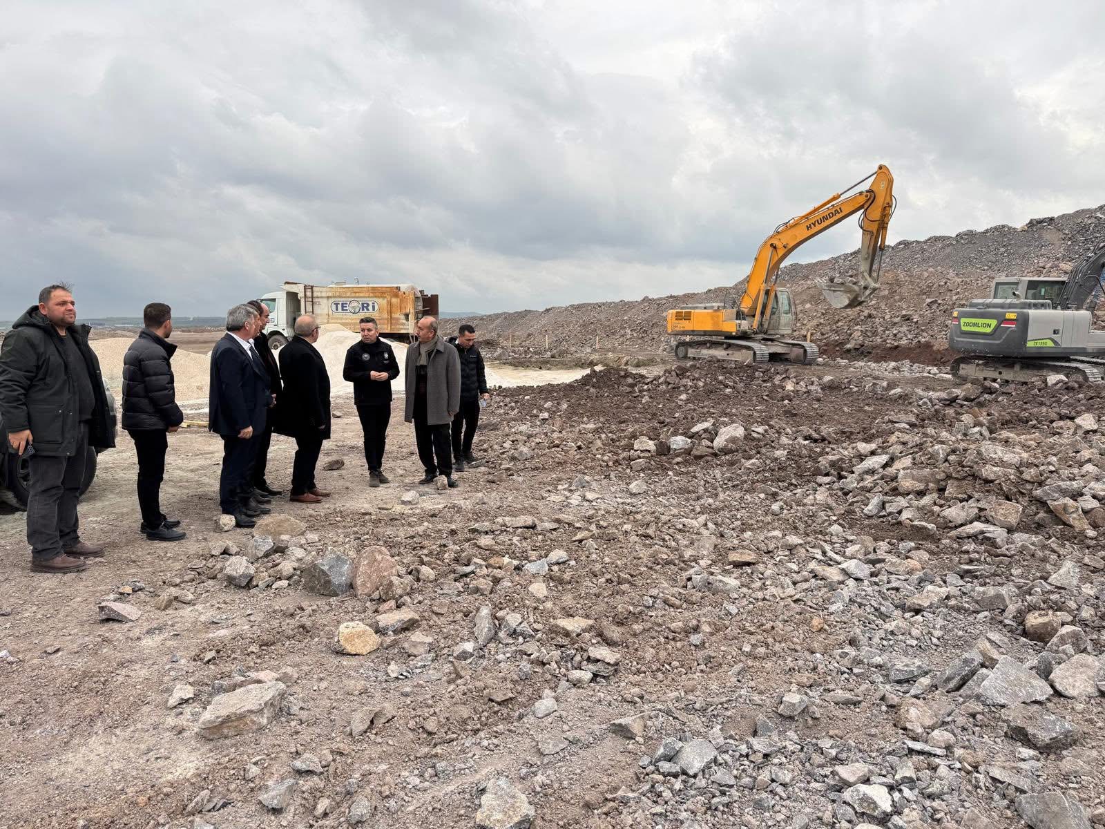 📍Gönen Sera Organize Tarım Bölgesi’nde Altyapı Çalışmaları Sürüyor