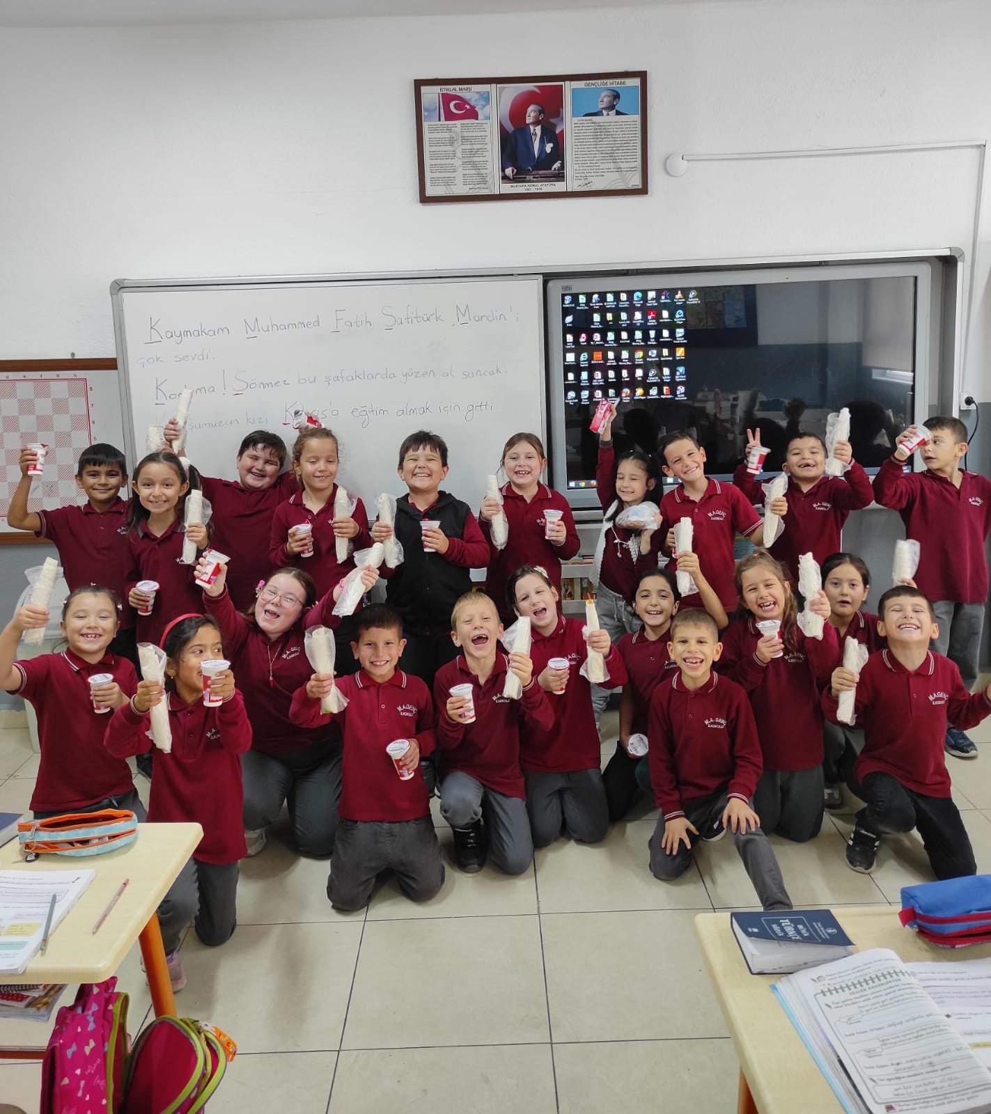 📍Mehmet Ahmet Genç İlkokulu’ndan Öğrencilere Çiğköfte Sürprizi